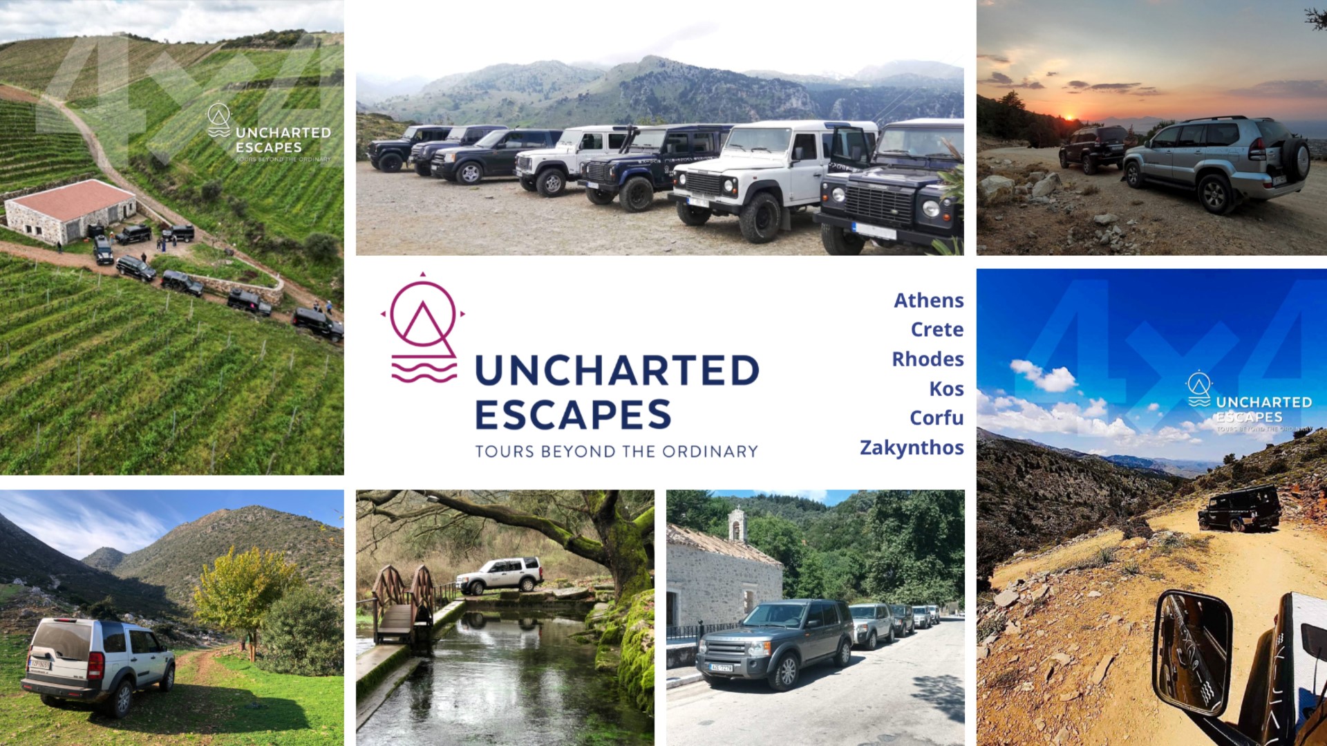 Découvrez le patrimoine, la culture et l'hospitalité de la Grèce avec Uncharted Escapes. Profitez de