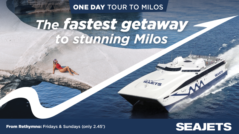 The fastest getaway to stunning Milos